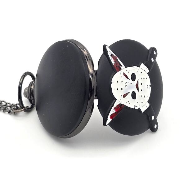 Jason Horror Pocket Watch - Classic Movie Memorabilia, Unique Collector's Item - Picture 4 of 11